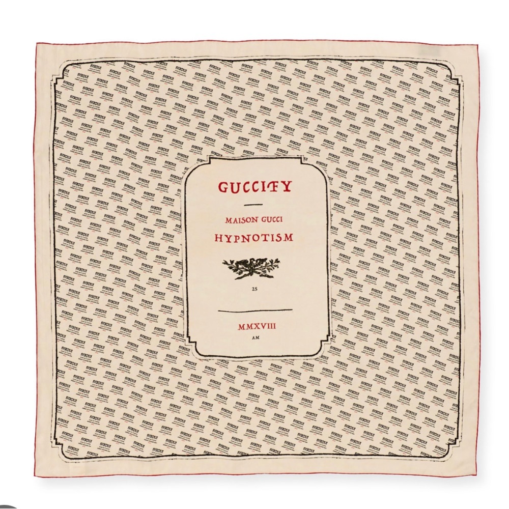 Gucci scarf 90 x 90 cm